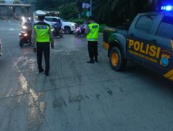 Polresta Deli Serdang dan Jajaran Gelar Patroli Menyapa Subuh Selama Ramadhan 1447 H