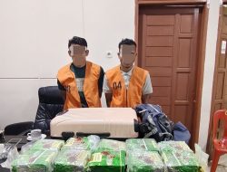 Polresta Deli Serdang Gagalkan Peredaran 21 Kilogram Sabu, dua Kurir Diamankan