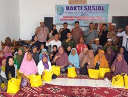 Pantas Tarigan M.si Ketua LSM Lipan SU  Pimpin Bakti Sosial Ramadan, 80 Paket Sembako Disalurkan di Lubuk Pakam