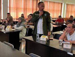 Pantas Tarigan Sampaikan Masukan di Forum Konsultasi Publik BKAD Deli Serdang