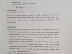 LSM LIPAN Sumut Siapkan Langkah Hukum atas Dugaan Korupsi di Desa Sei Kari
