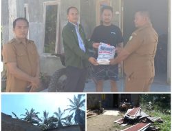 LSM LIPAN Sumut dan Pemdes Banjaran Godang Salurkan Bantuan untuk Korban Angin Kencang, Minta Pemerintah Bergerak Cepat