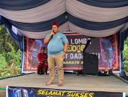 Kades FIRIADI Resmi Buka Festival DANGDUT DADAKAN ,” Sambut HUT RI ke 81 – 2026 ,TAJA Pemuda – Pemudi Mahato Suka Jaya KM 21.