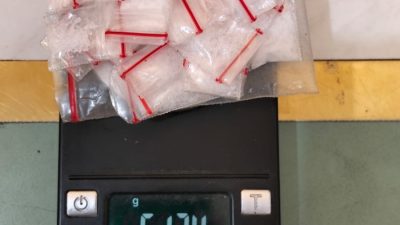 Polsek Tambusai Utara RINGKUS Dua Pengedar Narkotika di MAHATO , Sita Barang Bukti 22 Paket Sabu.