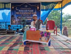 BKM Masjid Baiturrahman Dusun Harapan Jaya Simp Kibot -Jonder , Gelar Peringatan Maulid Nabi Muhammad Saw 1448 H – 2026 M , Dihadiri Margono ,S.Sos. M.Si Staf Ahli Bupati .