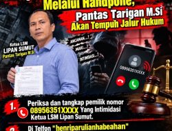 Somasi Kasipem Desa Serdang Berujung Dugaan Intimidasi, LIPAN Sumut Minta Aparat Usut Penelepon