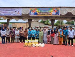 SUKSES ,, Pengobatan Gratis – TRACING TB Terintegrasi CKG yang ke 56 ,Taja di desa Mahato km 24 ,, dihadiri Dr. YENI DWI PUTRI Ketua TP PKK Rokan Hulu.
